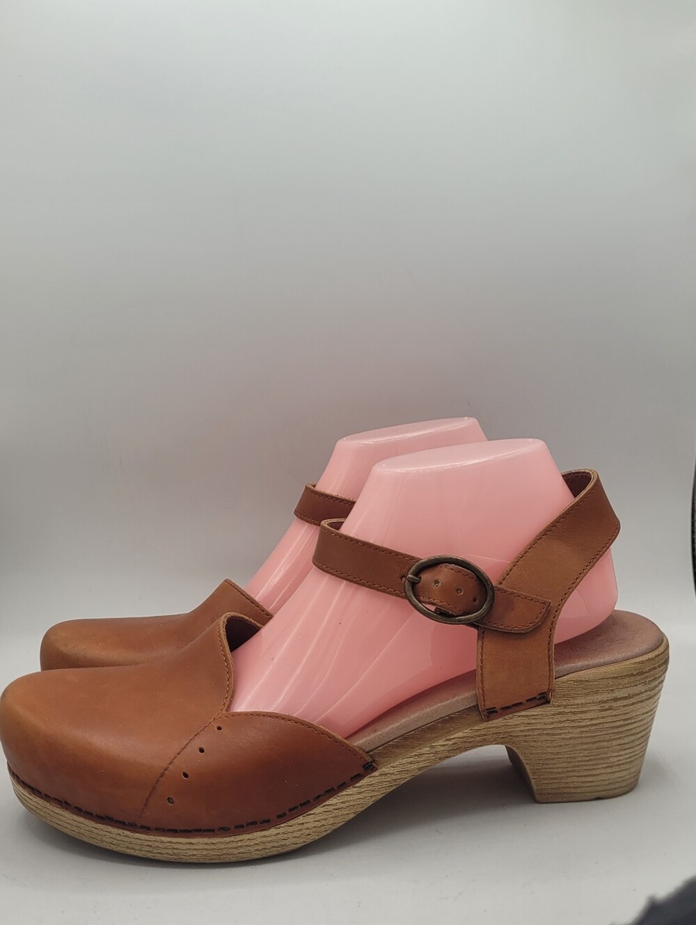 brown leather Dansko Maisie clog Size 41 US 10.5 / 11 - Picture 3 of 16